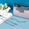 4Pcs Iron & 304 Stainless Steel Bag Strap Chains HJEW-PH0001-34-3