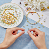 140Pcs 7 Colors Alloy Enamel Beads FIND-FH0007-60-3
