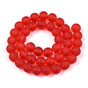 Transparent Glass Beads Strands X-GLAA-T032-T10mm-MD09-2