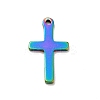 Ion Plating(IP) 201 Stainless Steel Pendants STAS-E176-02M-3