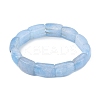 Natural Quartz Crystal Bead Stretch Bracelets for Women Men BJEW-C097-02A-22-2