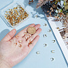 150Pcs 201 Stainless Steel Snap on Bails STAS-ME0002-29-3