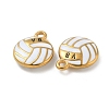 Ion Plating(IP) 304 Stainless Steel Pendants STAS-R008-09G-02-2