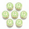 Alloy Enamel Beads ENAM-S122-028Q-NR-1