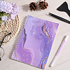 Sticker Collecting Loose-leaf A5 Spiral Bound Notebook AJEW-CP0007-84C-4