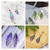 20Pcs 10 Styles Transparent Resin Big Pendants RESI-TA0003-25D-8