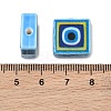 Printed Handmade Porcelain Beads PORC-G016-04N-3