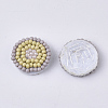 Glass Seed Beads Cabochons FIND-S321-03K-2