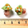 Handmade Lampwork Bumpy Beads Strands LAMP-A004-06C-4