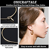 Unicraftale 304 Stainless Steel Hoop Earring Settings STAS-UN0015-67-5