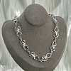 304 Stainless Steel Spider Link Chain Necklaces for Women Men NJEW-A043-06P-1