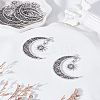 10Pcs Tibetan Style Alloy Pendants FIND-LP0006-81-1