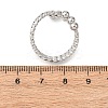 304 Stainless Steel Cuff Rings for Women RJEW-B136-02P-5