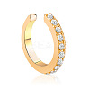 Brass Cuff Earrings WGBC495-04-2