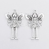 Tibetan Style Girl Alloy Big Pendants LS-PALLOY-E391-32AS-1