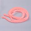 Baking Paint Transparent Glass Bead Strands GLAA-S031-6mm-28-3