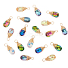 30Pcs Faceted Glass Pendants FIND-GA0002-69-1