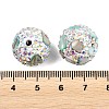 Handmade Polymer Clay Rhinestone Beads CLAY-H009-03A-3