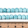 Baking Paint Glass Beads Strands X-DGLA-N016-6mm-08-4