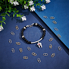 60Pcs 2 Colors 304 Stainless Steel S-Hook Clasps STAS-UN0063-31-2