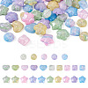 50Pcs 25 Styles Opaque Resin Cabochons CRES-BT0001-04-1