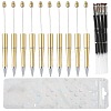 10Pcs ABS Plastic & Iron Ball-Point Pen AJEW-FS0001-41B-1