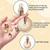 30Pcs 6 Styles Printed Alloy Enamel Pendants ENAM-CJ0005-11-6