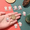 8Pcs 4 Styles Christmas Alloy Enamel Pendants FIND-YW0005-64-5
