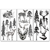 3 Sheets 3 Styles PVC Waterproof Decorative Stickers DIY-WH0404-364-1
