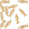 12Pcs Brass Charms KK-TA0002-56-3