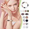 68Pcs 14 Styles Food Grade Eco-Friendly Silicone Beads SIL-GA0001-24B-5