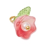Glass Charms PALLOY-MZ00838-02-3