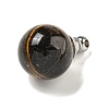 Natural Tiger Eye Perfume Bottle Pendants G-K338-22P-07-2