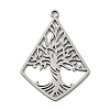 201 Stainless Steel Pendants STAS-G366-06P-1