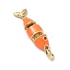 Brass Micro Pave Cubic Zirconia Pendants KK-H255-01C-G03-2