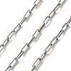 304 Stainless Steel Paperclip Chains CHS-A016-38P-A-1
