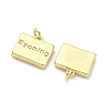Brass Pendants KK-D229-22G-3
