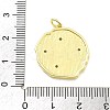 Rack Plating Brass Micro Pave Cubic Zirconia Pendants KK-D359-16G-3