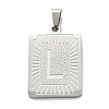 Non-Tarnish 304 Stainless Steel Pendants STAS-K216-48L-P-1
