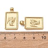 304 Stainless Steel Pendants STAS-C184-11G-09-3