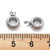 Anti-Tarnish 304 Stainless Steel Pendant Bails STAS-P374-03P-2