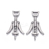 Non-Tarnish 304 Stainless Steel Pendants STAS-F249-26P-1