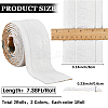 2Pcs 2 Styles Self-Adhesive XPE Grain Contact Paper DIY-CP0012-20C-2