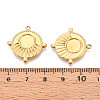 304 Stainless Steel Pendant Cabochon Settings STAS-T065-93G-3