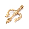 Ion Plating(IP) 304 Stainless Steel Big Pendants STAS-Z095-05G-2