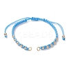 Polyester Braided Bead Bracelet Making AJEW-JB01250-05-1