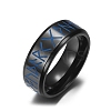 Luminous Titanium Steel Rings for Men PW-WG21092-06-1