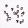 Tarnish Resistant 316 Surgical Stainless Steel Crimp Beads LS-X-STAS-F117-03P-2