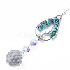 Natural Turquoise Big Pendants G-N333-010G-3