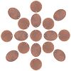 20Pcs 2 Style Metal Tags KK-SC0002-07-1
